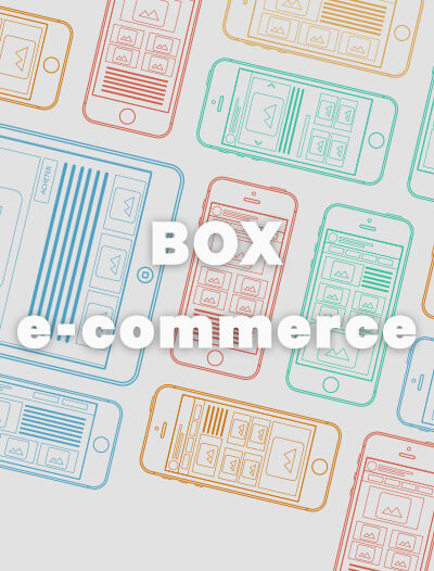 Box e-commerce Jeremy Mesnard UI UX Designer Graphic